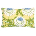 SO723330209 | Marguerite Embroidery Pillow B - Buttercup Schumacher Marguerite Embroidery Pillow B in Buttercup (SO723330209)