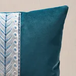 SO7762312 | Marion Velvet Pillow - Prussian Schumacher Marion Velvet Pillow in Prussian (SO7762312)
