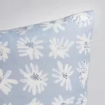 Meadow Rock Pillow - Blue Schumacher Meadow Rock Pillow in Blue
