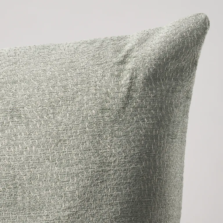 Schumacher Menemsha Pillow in Mineral
