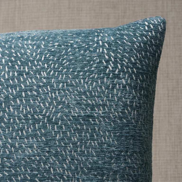 Schumacher Menemsha Pillow in Ocean
