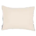 SOV45438 | Mersin Silk Velvet Pillow - Blue & Black Schumacher Mersin Silk Velvet Pillow in Blue & Black (SOV45438)