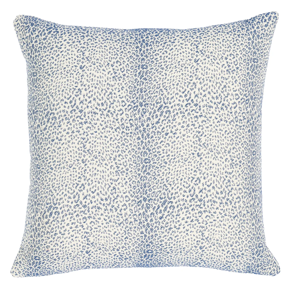 Schumacher Mini Leopard Indoor/Outdoor Pillow in Navy