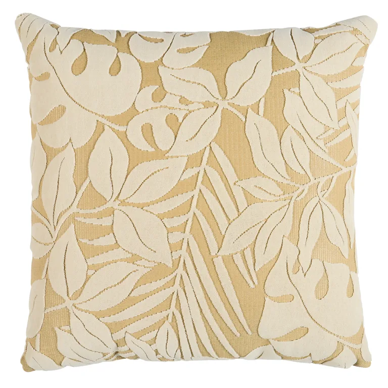 Schumacher Miramar I/O Velvet Pillow in White Sand (SO8432006)