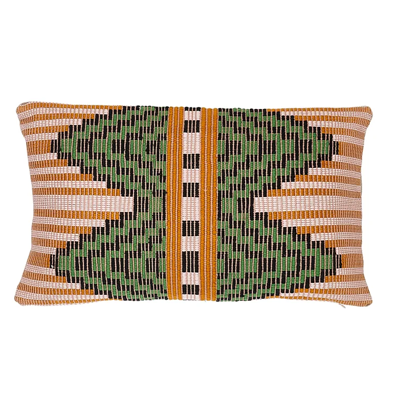 Schumacher Mixco Pillow in Jewel (SO7927013)
