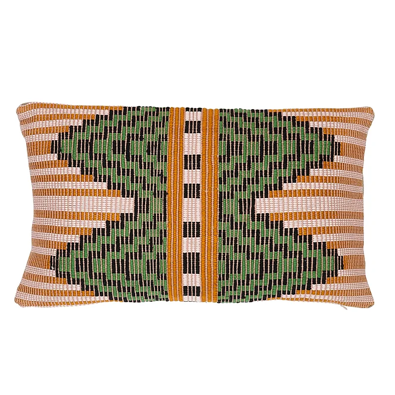 Schumacher Mixco Pillow in Jewel (SO7927013)