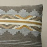 SO8702206 | Monsoon Pillow - Neutral Schumacher Monsoon Pillow in Neutral (SO8702206)