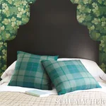 Montana Wool Plaid Pillow - Hunter Schumacher Montana Wool Plaid Pillow in Hunter
