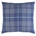 Montana Wool Plaid Pillow - Slate Schumacher Montana Wool Plaid Pillow in Slate