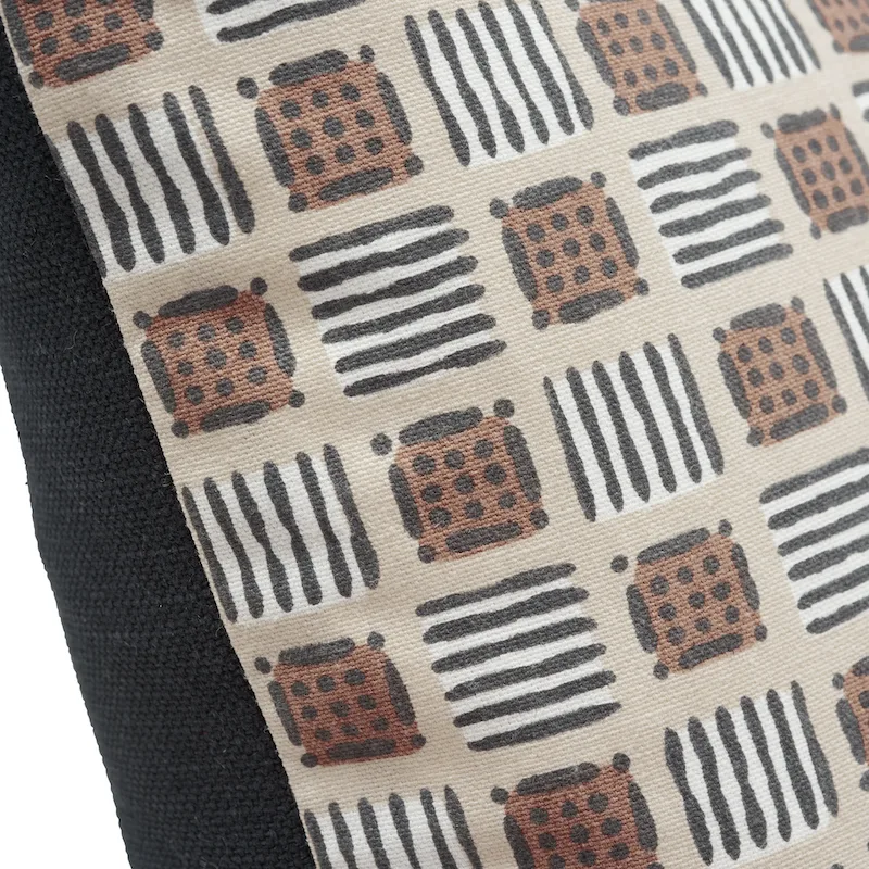 Mottley Grid Pillow - Wren Schumacher Mottley Grid Pillow in Wren