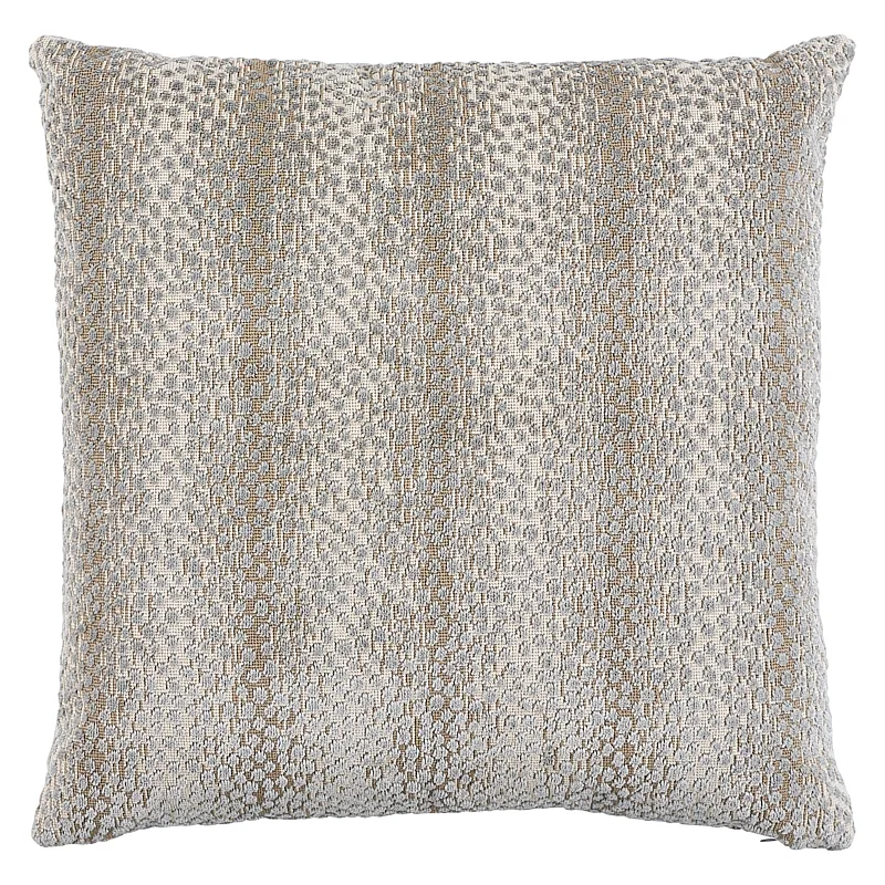 Schumacher Nakuru Linen Velvet Pillow in Mineral (SO6473206)