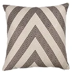SO6579206 | Nebaha Embroidery Pillow - Charcoal Schumacher Nebaha Embroidery Pillow in Charcoal (SO6579206)