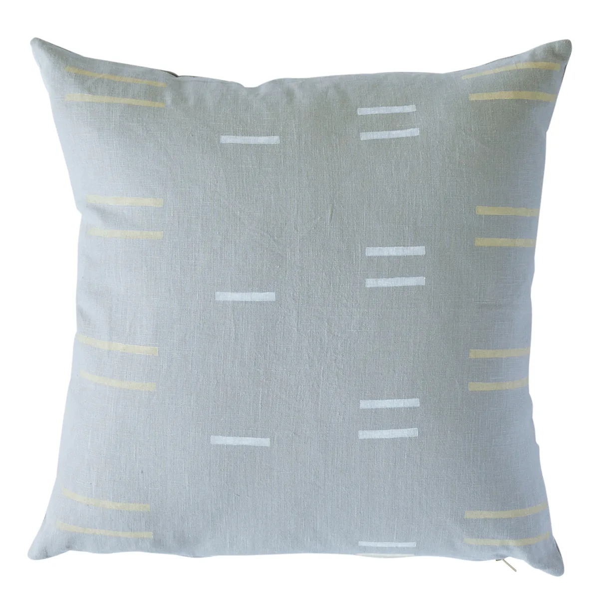 Schumacher Oaxaca Pillow in Steel (SO7400106)