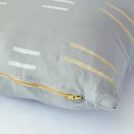 SO7400106 | Oaxaca Pillow - Steel Schumacher Oaxaca Pillow in Steel (SO7400106)