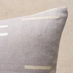 SO7400106 | Oaxaca Pillow - Steel Schumacher Oaxaca Pillow in Steel (SO7400106)