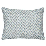 SO18076012 | Oleander I/O Pillow - Indigo Schumacher Oleander I/O Pillow in Indigo (SO18076012)