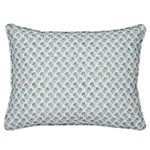SO18076012 | Oleander I/O Pillow - Indigo Schumacher Oleander I/O Pillow in Indigo (SO18076012)