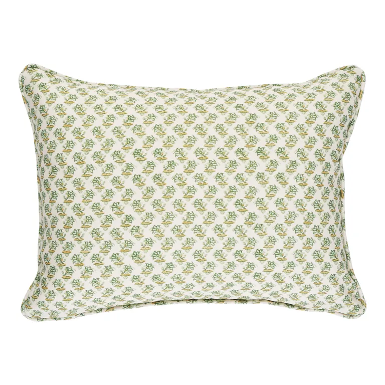 Schumacher Oleander I/O Pillow in Leaf Green (SO18076112)
