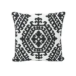 SO7194204 | Omar Embroidery Pillow - Black Schumacher Omar Embroidery Pillow in Black (SO7194204)