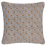 SO18037304 | Otis Hand Print Pillow - Dark Neutral Schumacher Otis Hand Print Pillow in Dark Neutral (SO18037304)
