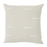 SO0002206 | Overlapping Dashes Pillow - Buff Schumacher Overlapping Dashes Pillow in Buff (SO0002206)