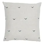 SO7402006 | Overlapping Triangles Pillow - Black & White Schumacher Overlapping Triangles Pillow in Black & White (SO7402006)