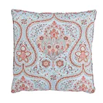 SO17986105 | Paisley Court Pillow - Blue & Rose Schumacher Paisley Court Pillow in Blue & Rose (SO17986105)