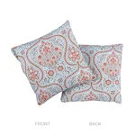SO17986105 | Paisley Court Pillow - Blue & Rose Schumacher Paisley Court Pillow in Blue & Rose (SO17986105)