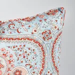 SO17986105 | Paisley Court Pillow - Blue & Rose Schumacher Paisley Court Pillow in Blue & Rose (SO17986105)