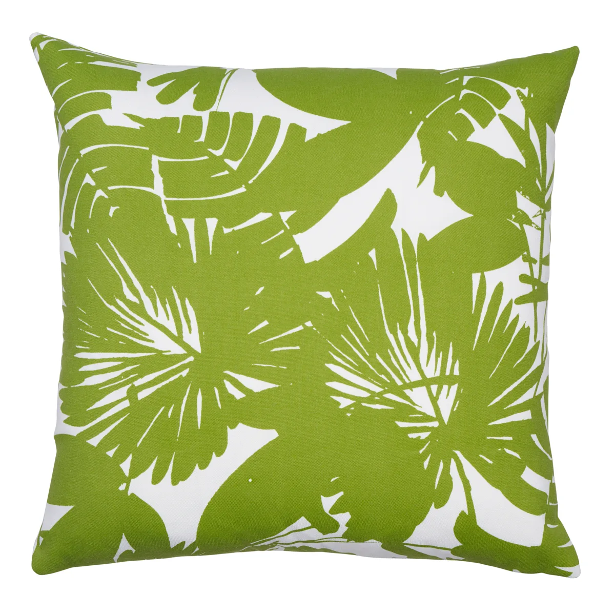 Schumacher Palisades Palm Print I/O Pillow in Fern (SO18107104)