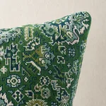 SO8062005 | Pallay Épinglé Pillow - Emerald Schumacher Pallay Épinglé Pillow in Emerald (SO8062005)