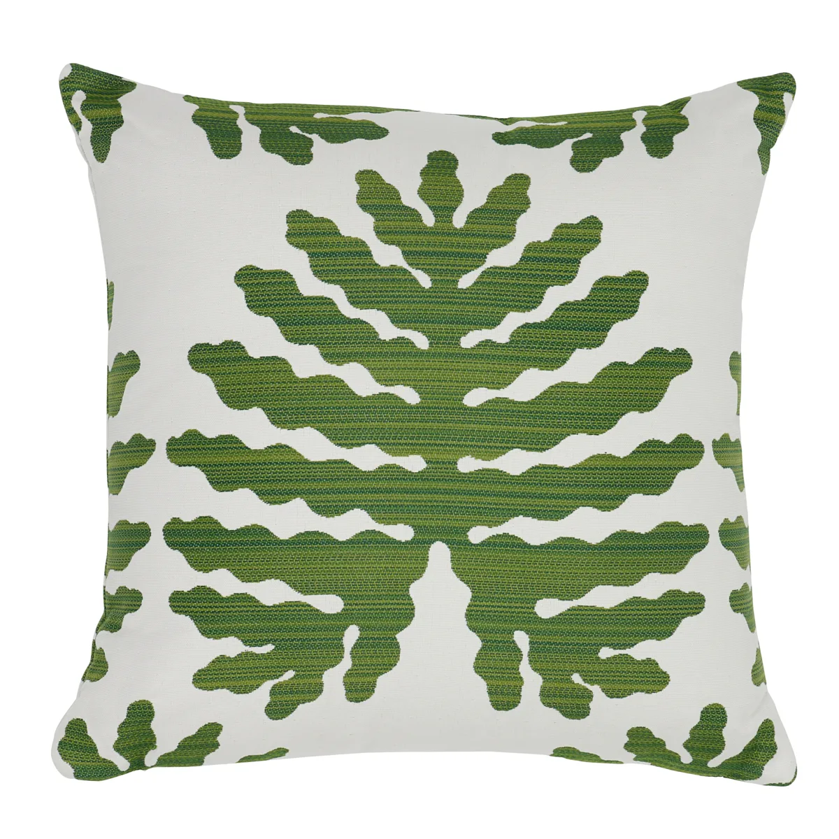 Schumacher Palma Sola I/O Pillow in Green (SO7918104)
