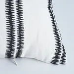 SO6879330 | Paloma Embroidery Pillow - Ebony Schumacher Paloma Embroidery Pillow in Ebony (SO6879330)