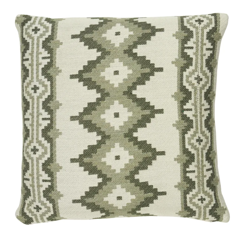 Schumacher Pathway Pillow in Green (SO8700004)