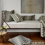 SO8700004 | Pathway Pillow - Green Schumacher Pathway Pillow in Green (SO8700004)