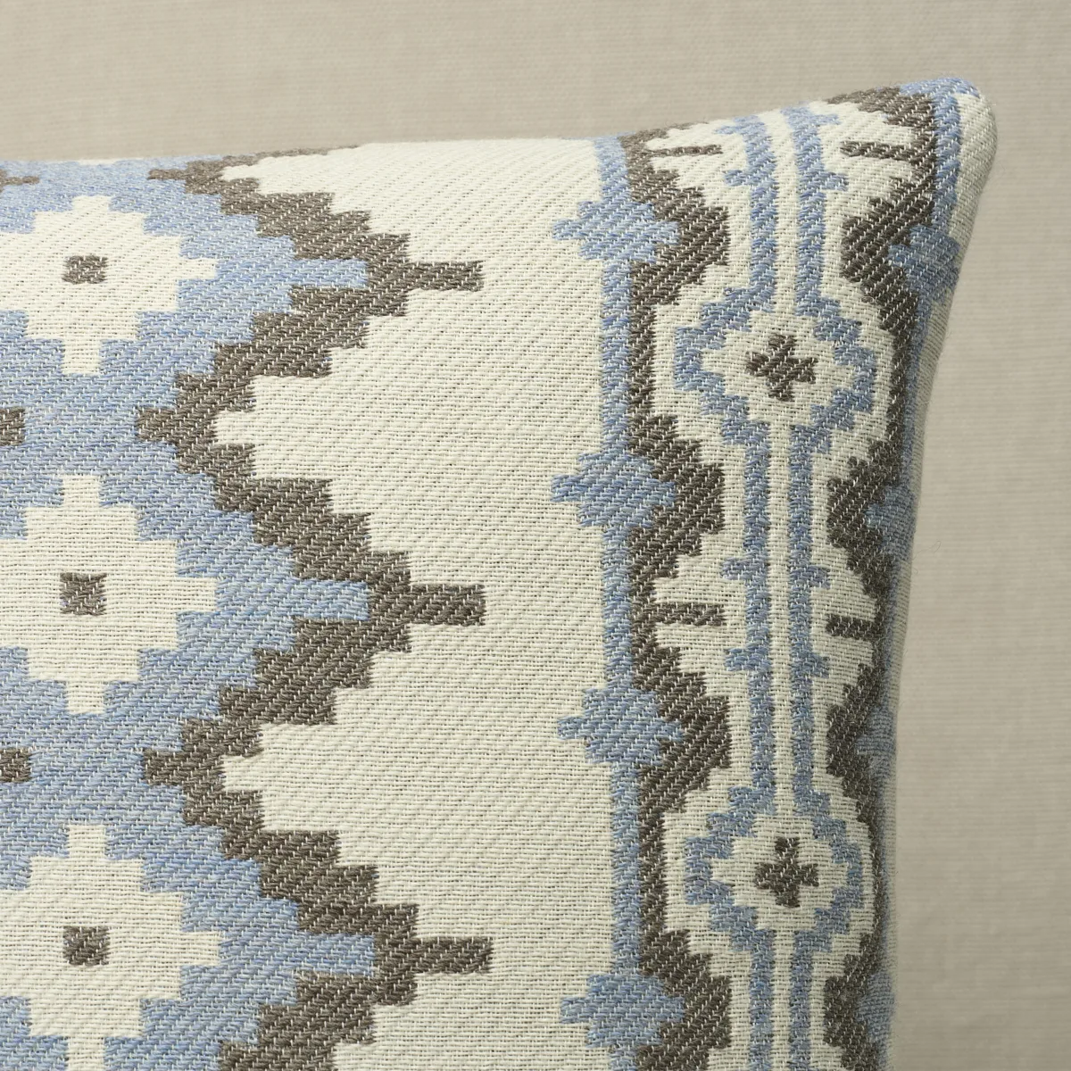 Schumacher Pathway Pillow in Sky (SO8700204)