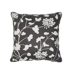 SO17854105 | Pennick Chintz Pillow - Black Schumacher Pennick Chintz Pillow in Black (SO17854105)