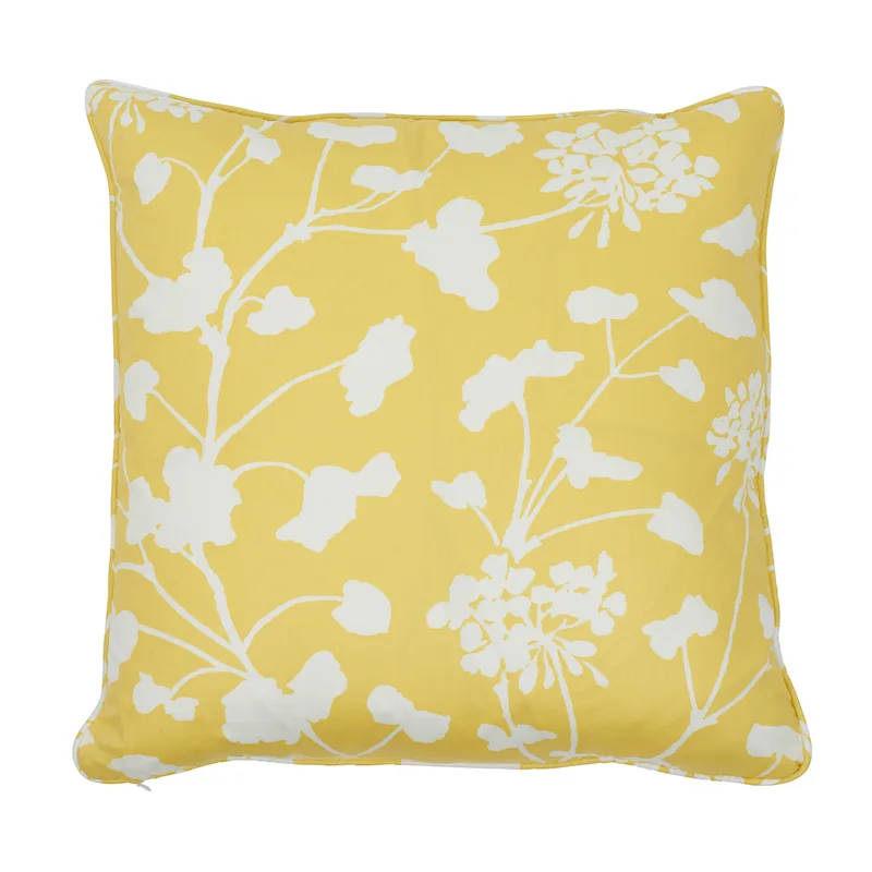 Schumacher Pennick Chintz Pillow in Yellow (SO17854005)