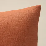 Piet Performance Linen Pillow - Ginger Schumacher Piet Performance Linen Pillow in Ginger