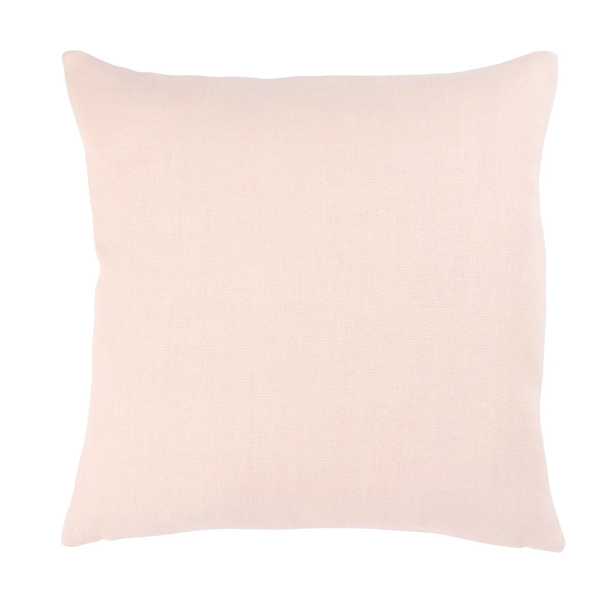 Schumacher Piet Performance Linen Pillow in Rose Quartz