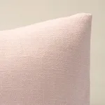 Piet Performance Linen Pillow - Rose Quartz Schumacher Piet Performance Linen Pillow in Rose Quartz