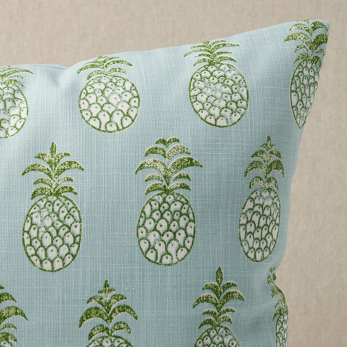 Schumacher Piña Cove I/O Pillow in Aquamarine (SO18102013)