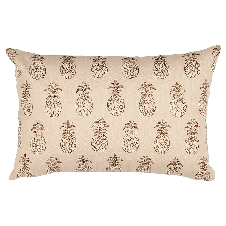 Schumacher Piña Cove I/O Pillow in Coconut (SO18102213)