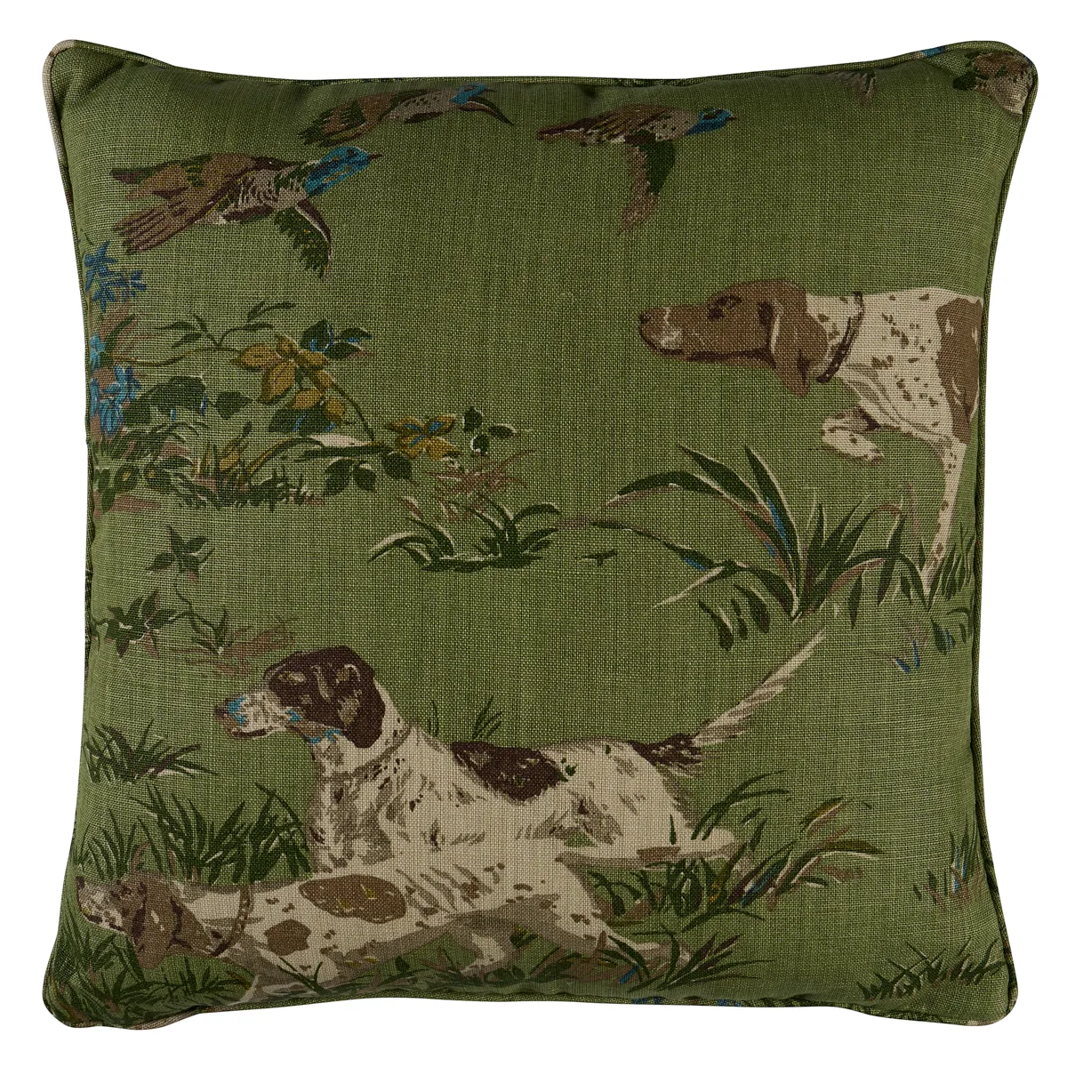 Schumacher Pointers Pillow in Meadow (SO17516406)