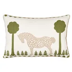 SO18090013 | Polka Dot Pony Pillow - Olive Schumacher Polka Dot Pony Pillow in Olive (SO18090013)