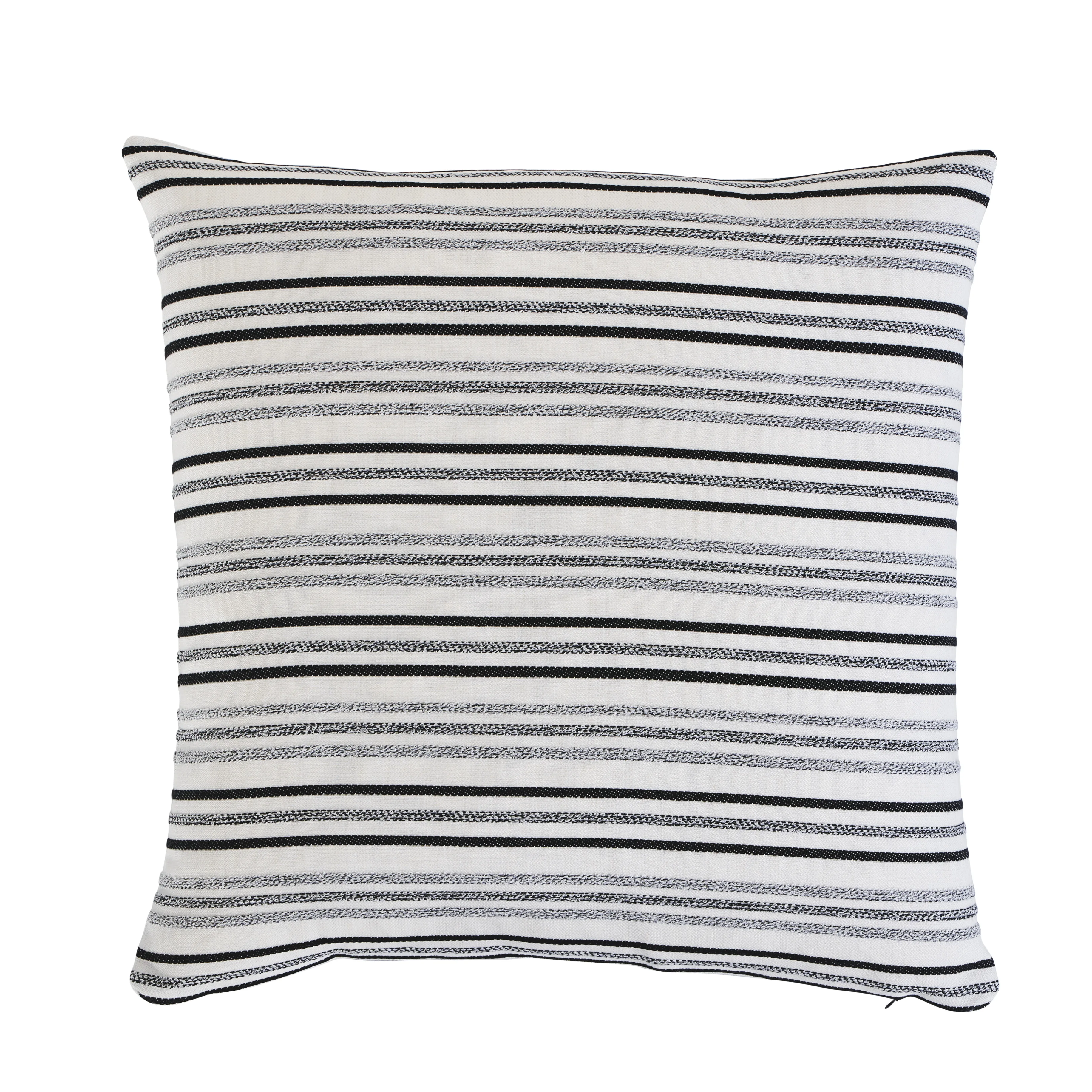 Schumacher Poplar Indoor/Outdoor Pillow in Carbon