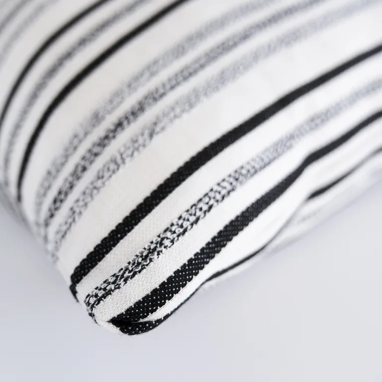 Schumacher Poplar Indoor/Outdoor Pillow in Carbon