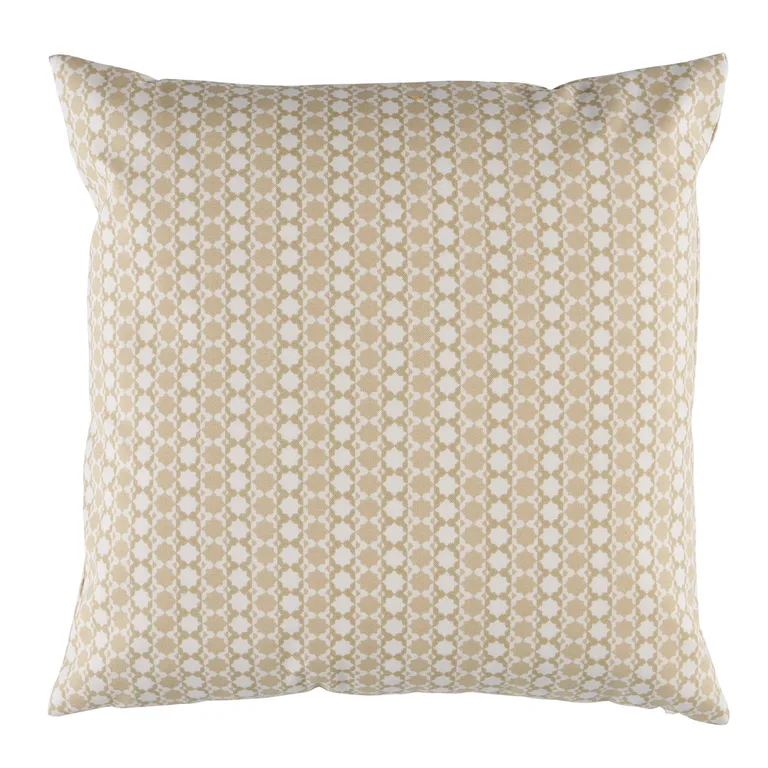 Schumacher Posy I/O Pillow in Neutral