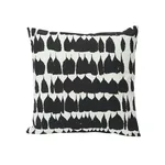 Queen of Spain Pillow - Black Schumacher Queen of Spain Pillow in Black