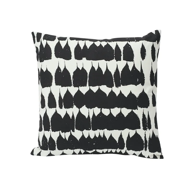 Queen of Spain Pillow - Black Schumacher Queen of Spain Pillow in Black